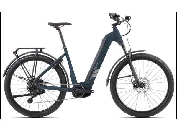 Rock Machine eRokk B90 City nízkonástupové elektrokolo Matte Nightstrom Blue