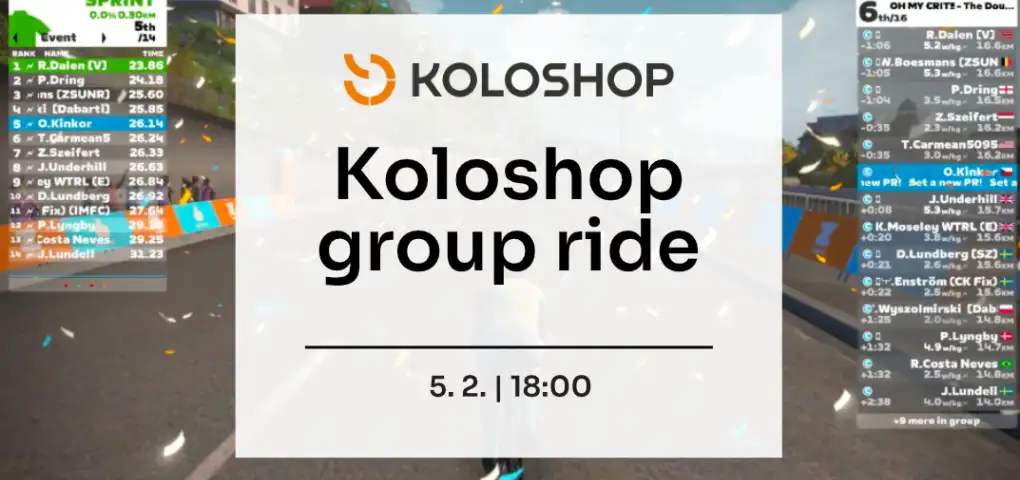 Koloshop x Zwift | Koloshop Group Ride