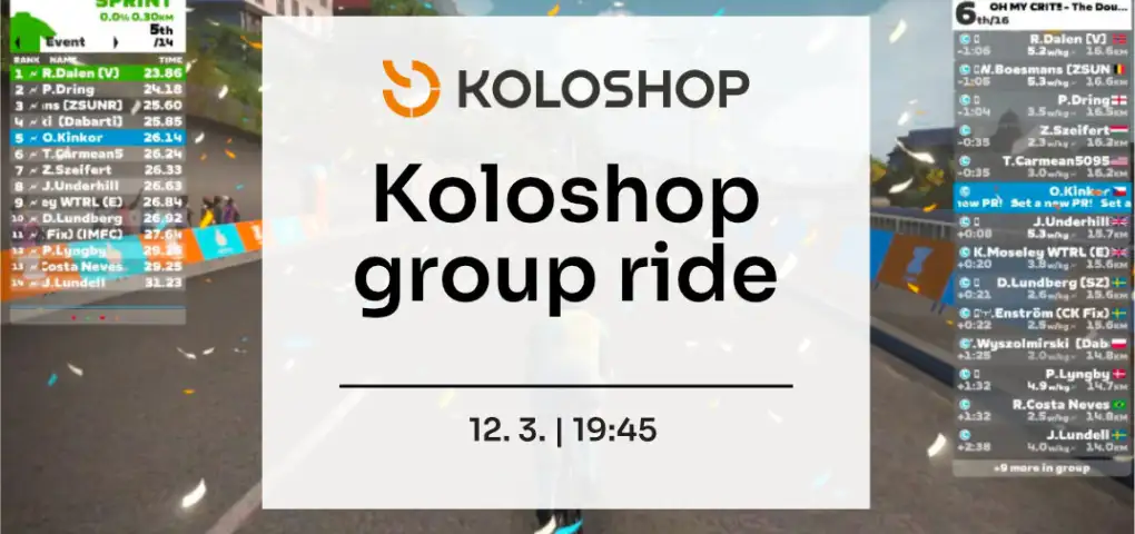 Koloshop x Zwift | Koloshop Group Ride