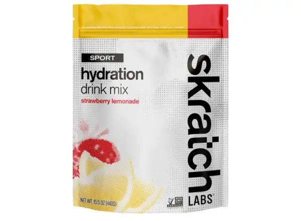Skratch Labs Hydration Sport Drink Mix iontový nápoj 440 g jahodová limonáda