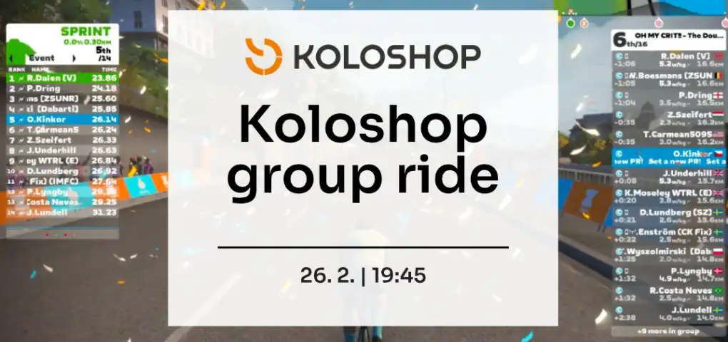 Koloshop x Zwift | Koloshop Group Ride