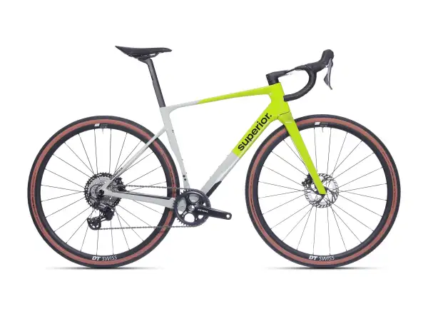 Superior XR 9.7 GR Gloss gravel kolo Grey/Racing Yellow
