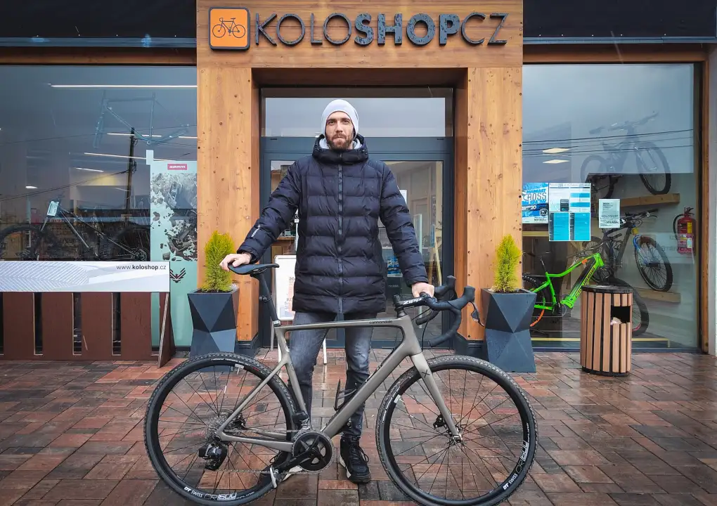 Ambasador Honza a Cannondale SuperSix Evo SE