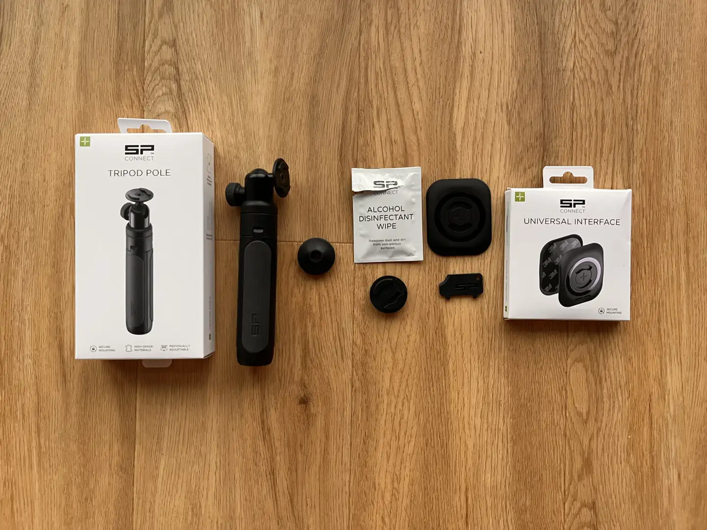 Nový tripod od SP Connect, pomocník na kolo i mimo něj