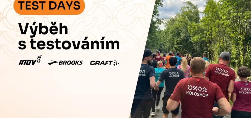 TEST DAYS + výběh | Koloshop x Inov-8, Brooks, Craft
