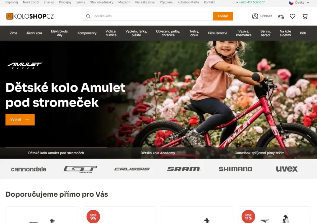 Spustili jsme (r)evoluci - nový e-shop Koloshop.cz.